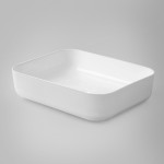 BC9004  Rectangular Counter Top Ceramic Basin