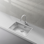 BC-7045 Stainless Steel Single Sink 700 x 450 x 230mm- Brushed Nickel