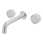 KC1299.BS Wall Mount Mixer-Brushed Stainless Steel