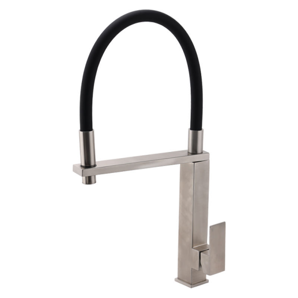 BC-6001 brushed nickel kitchen mixer tap