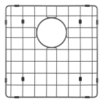 BC-GM5545 Stainless Steel Single Sink 550mm x 450mm x 230mm – Brushed Gunmetal Black ( Grid inculd)