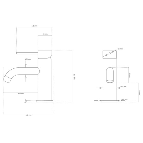 BC-2004  Basin Mixer-Chorme