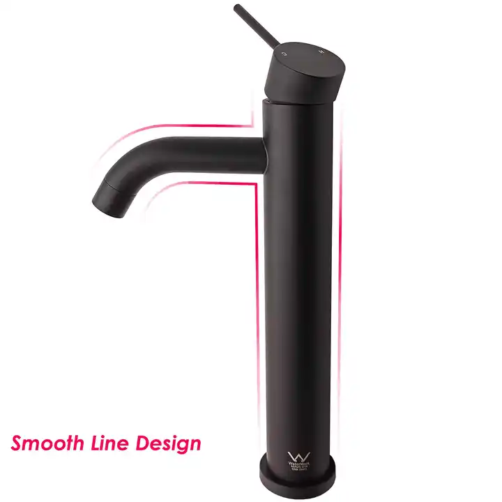 BC 2007 Matte Black Basin Mixer Tap