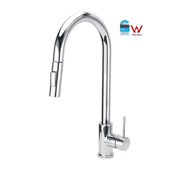 KRD519.CR chrome finish pull-down kitchen mixer tap