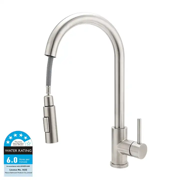 KRD519.BS  Pull-out Kitchen Mixer -stainless steel