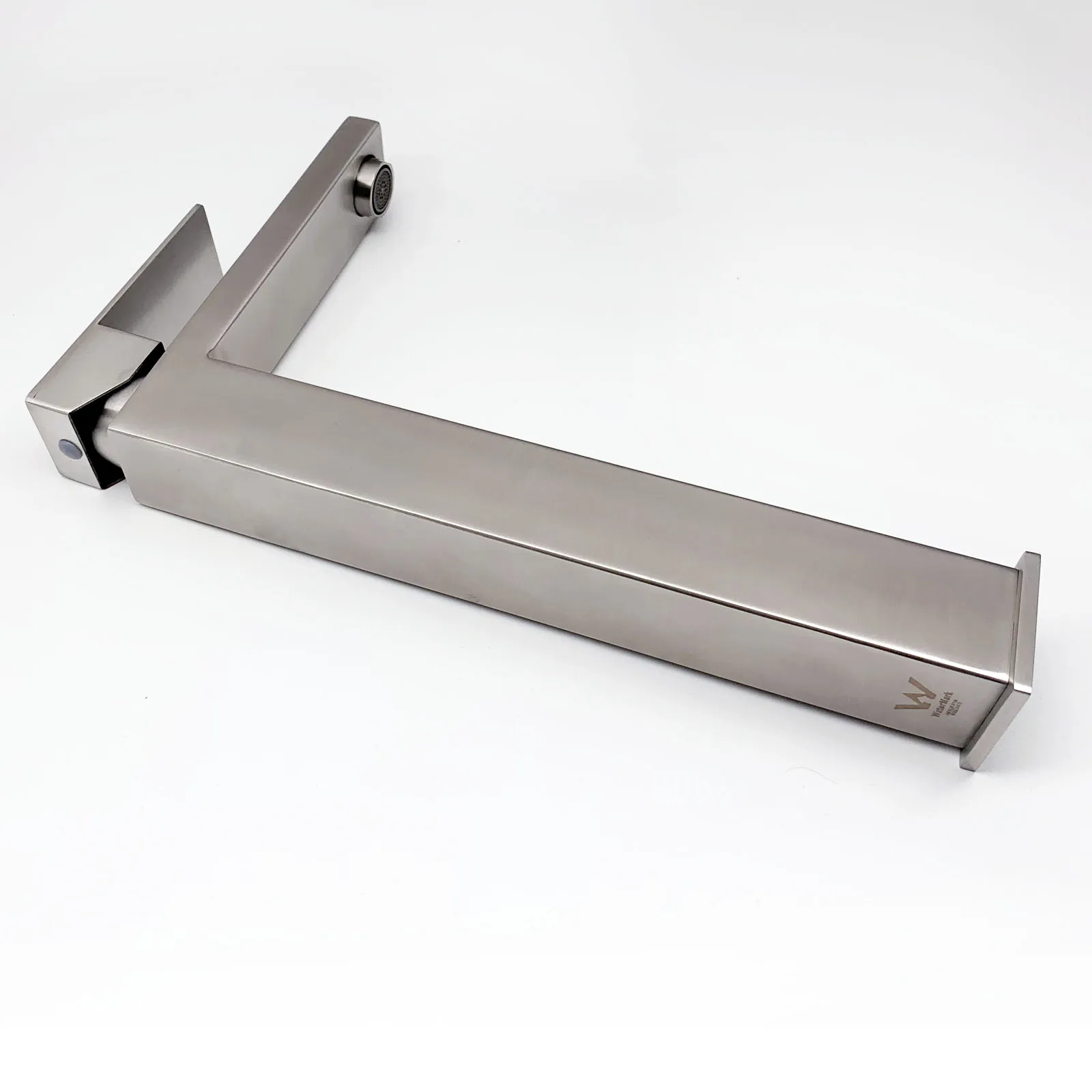 BC 2009 brushed nickel tall basin mixer tap